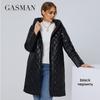 Gasman 2021 Women's Autumn Winter Jacket Fashion XL-5XL Long High Street Parka Furry Lining High Quality Brand Coat Woman 81121