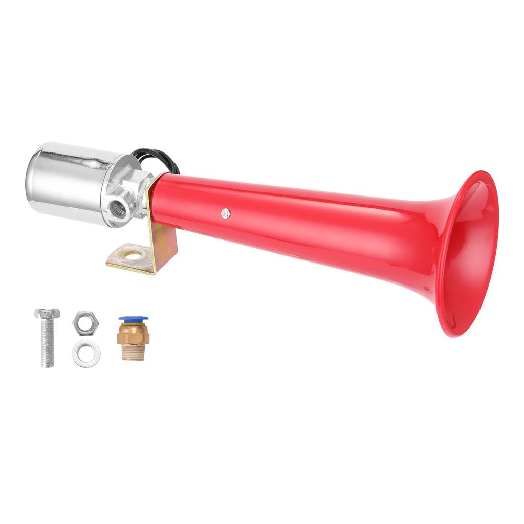 Car   Horn, Loud 180DB Watertight   12V 24V Automobile Horn Aluminium Alloy Automobile Replacement Accessory with Easy Installation, for Tru