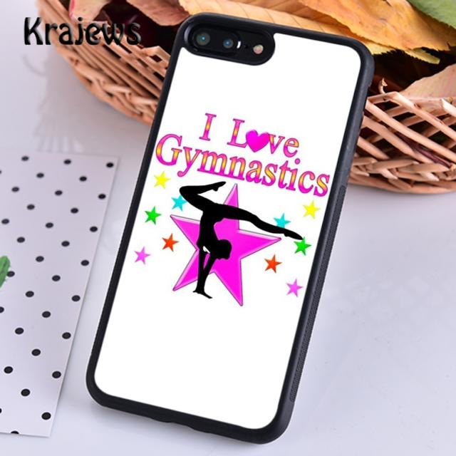 Krajews Гимнастическая балка оригинальный Чехол для телефона Для iPhone 17 Air 16 15 14 plus 11 12 13 pro max coque Оболочка Fundas