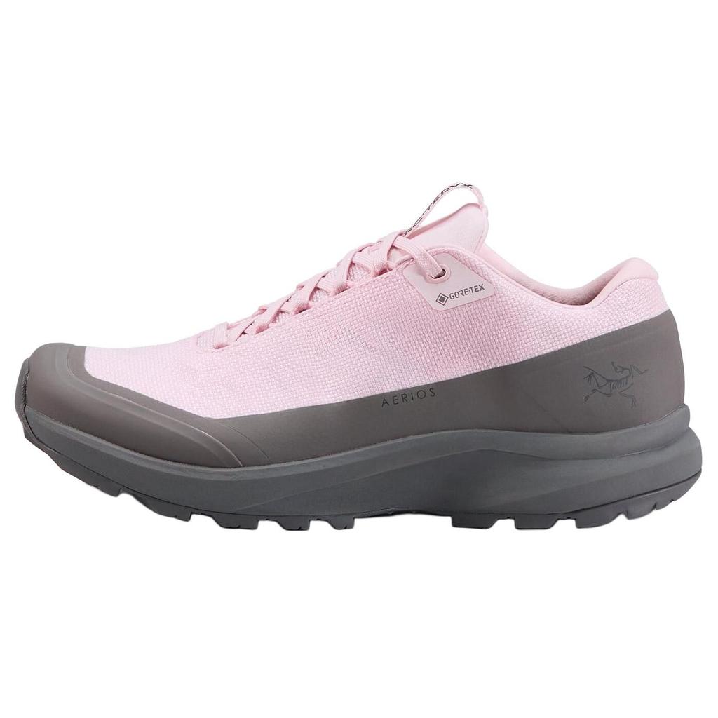 Arcteryx AERIOS Mesh GTX Круглый носок Удобные Дышащие Низкие по щиколотку Туристические Ботинки Женские кроссовки Розовый L08088800