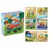 Educational Jigsaw 3D Cube Puzzle Dinosaur Montessori Wooden Puzzle Bricked Up STEM Learning Magnetic Puzzle Table Game