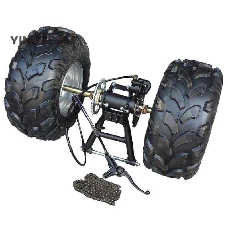 Колеса 18X9.50-8 дюймов, Шины, Тормозной насос, Суппорт, Ведомая звезда, Задняя ось, Маятники для 50cc 110cc 150cc 200cc Грузового квадроцикла, Картинг, taotao