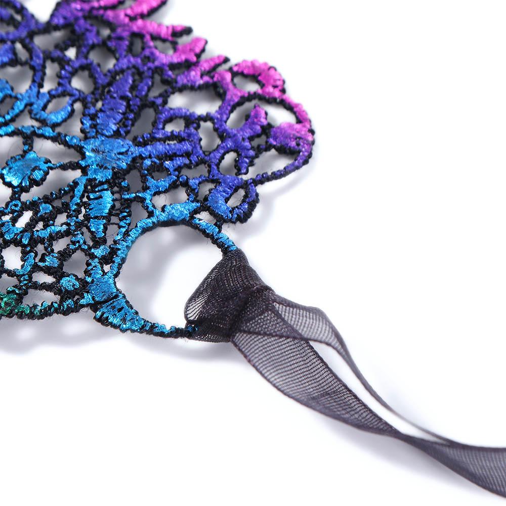 Eye Mask Face Mask Bronzing Masquerade Lace Masquerade Dance Masks Venice Mask Party Supplies