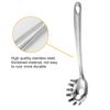Yousheng Pasta Scoop Food Grade Heat-Resistant Stainless Steel Noodle Tongs Pasta Spoon Spaghetti Server Colander Kitchen Supplies