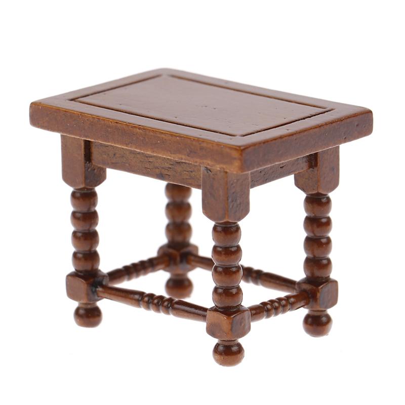 1:12 кукольных миниатюрных журнальных столиков, прикроватных стульев, кукольная мебель, декоративная игрушка