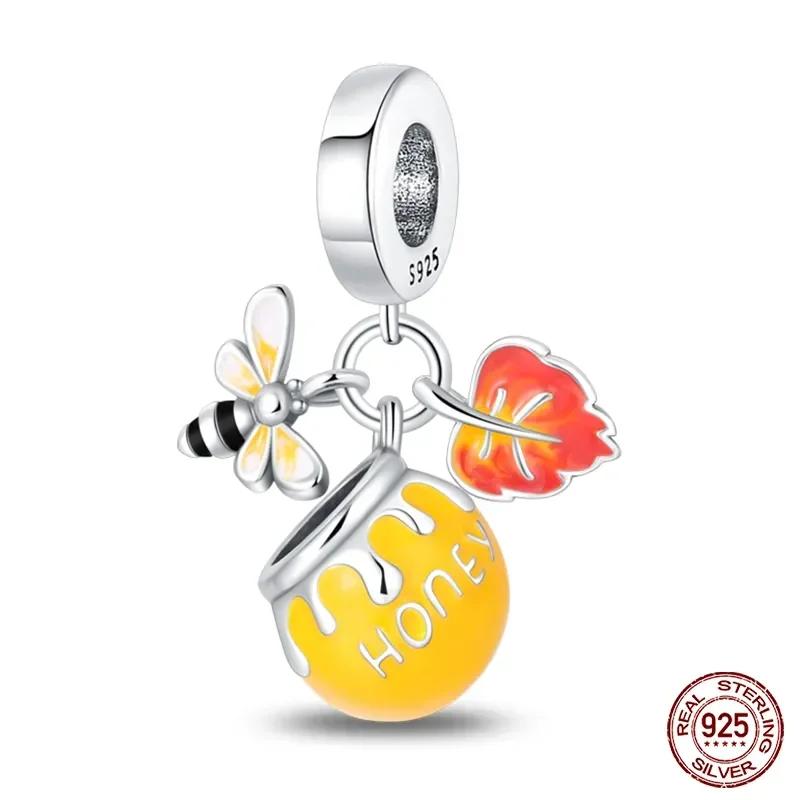 Кулоны Звезда Луна Ночное сияние Бусины Шишки Сосны Подходят для Браслетов Медь Красивые Цветы Подвески Бабочки DIY Ювелирные Изделия