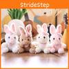 Rabbit Pendant Plush Keychain Animal Toys Doll Keyring Cartoon Pendants Bag
