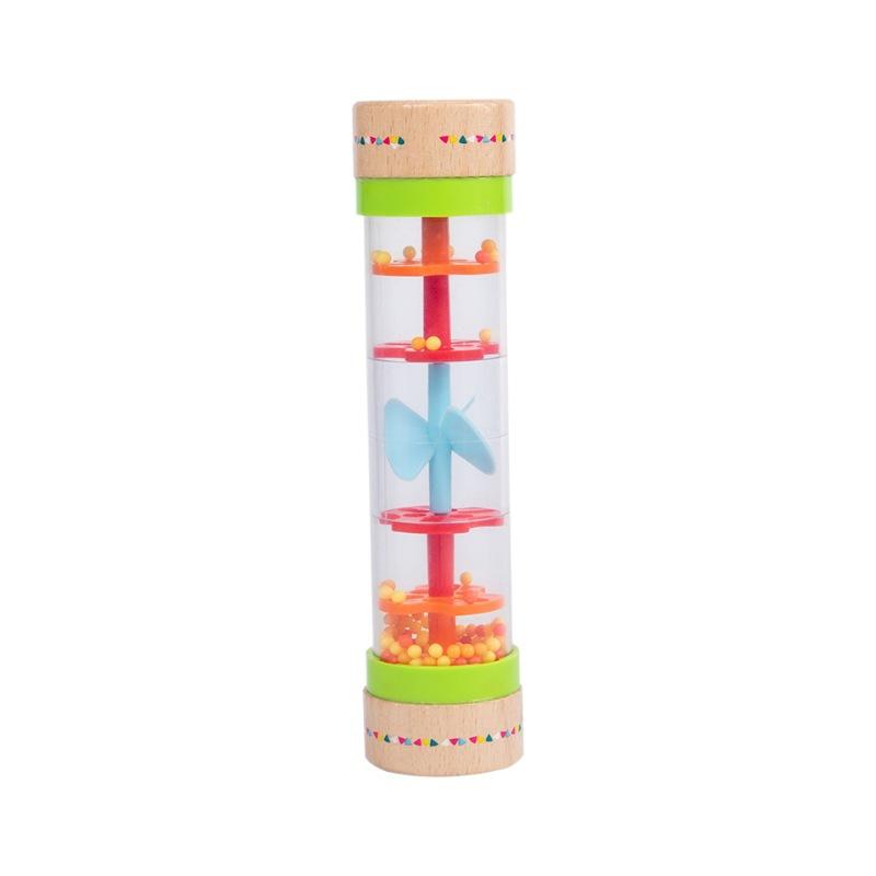 Cpc Ce Rain Sound Emulator Rainbow Hourglass, Orff Rain Sound Tube Музыкальный инструмент Sand Bell Раннее образование Урок музыки Учебные пособия