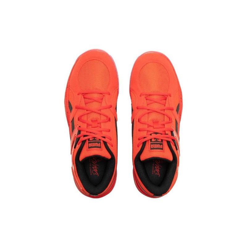 PUMA Trc Blaze Court Against All Odds Stylish Slip-resistant Low-top Basketball Shoes Men Red Black 378937-01