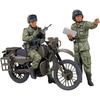 Tamiya 1/35 Военная миниатюра Серия № 245 Мотоциклетный разведывательный набор для сил самообороны, пластиковая модель 35245
