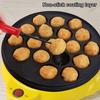 650W Household Maruko Baking Machine Electric Takoyaki Maker Donut Octopus Ball 18 Holes Grill Pan Professional Cooking Tools