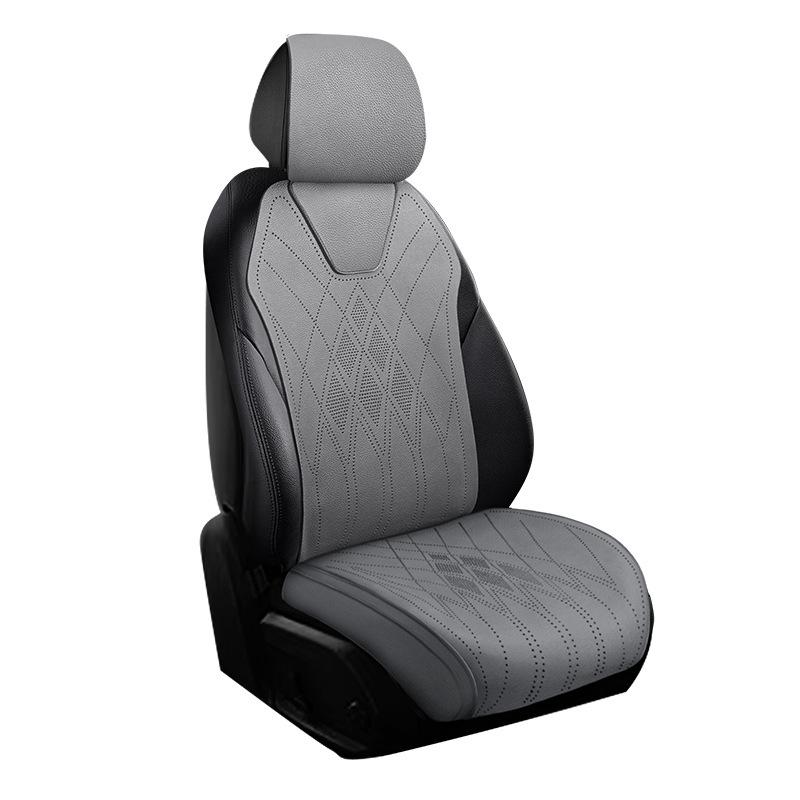 Чехлы на сиденья Geely Binyue CVT/DCT - Версии Super Energy и Dragon Soaring; Кожаные подушки.