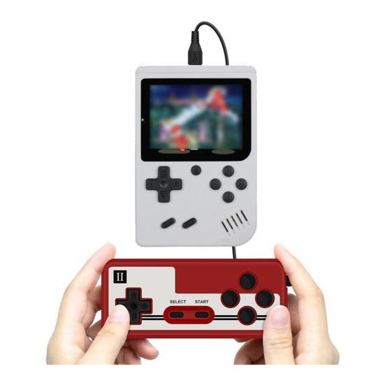Перезаряжаемая ретро-игровая консоль, компактный дизайн, портативное, удобное в использовании ностальгическое игровое устройство для телевизора с контроллером