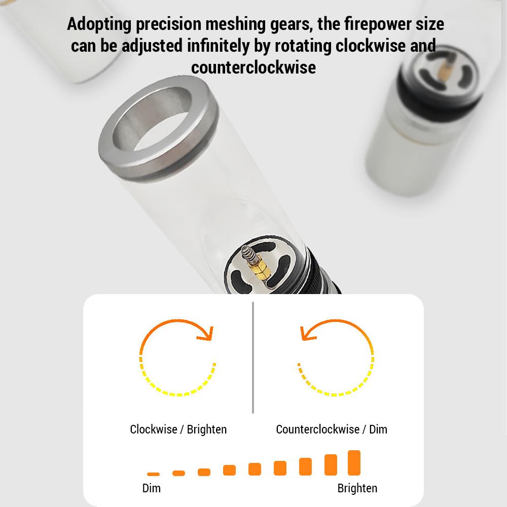 Портативный газовый фонарь для кемпинга, уличная свеча, лампа с сумкой для хранения для кемпинга, пешего туризма, путешествий