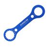 Bicycle Bottom Bracket Wrench Tool Aluminum Alloy Bike Integrated Hollow BB Wrench for Mountain