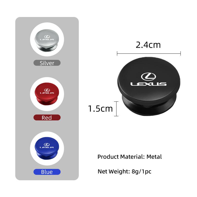 Emblems Universal Car Sticky Hook Seat Headrest Hook Accessories For Lexus CT ES GS NX IS250 CT200h IS300h ES300h RX400h NX300h