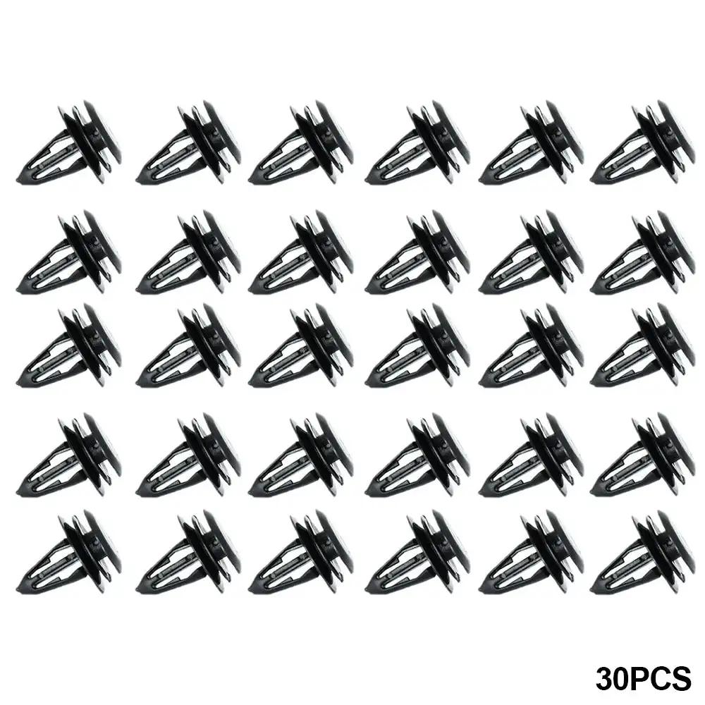 10 шт. автомобильная дверная обшивка панели карты клипсы авто пластиковые заклепки крепеж для MG ZS 2017-2021 MG 3 2018-2021 10116060 авто крепеж