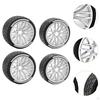 4 Parts 1: 7 Skala RC Car Tire Spare Modification High -performance Set on Road for