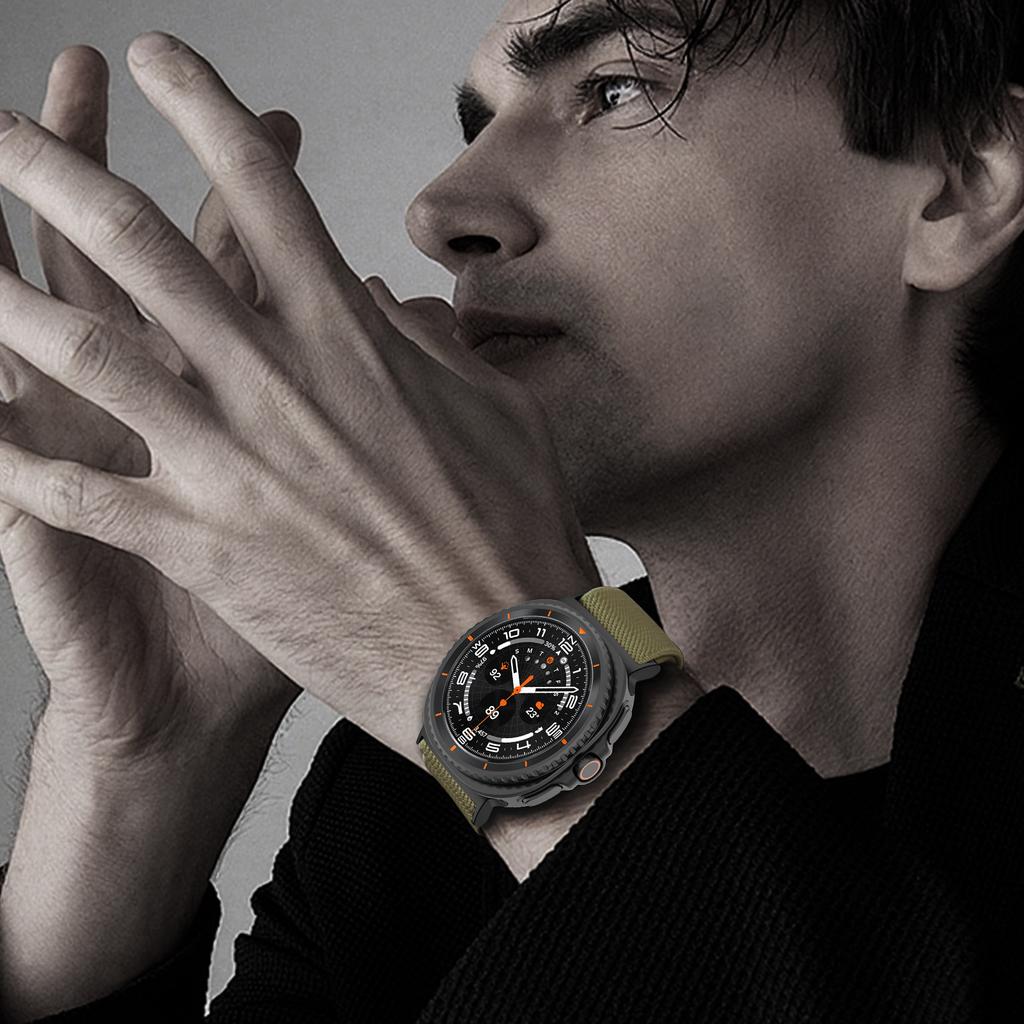 Для Samsung Galaxy Watch 8 Ремешок 40 мм 44 мм эластичный Нейлоновый correa pulseira Магнитный Браслет для Galaxy Watch 8 classic 46 мм Band