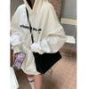 Women's Plus Size Autumn and Winter Padded Loose Hooded Sweatshirt