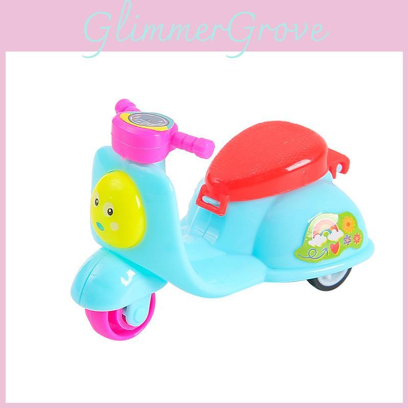 Simulation Mini Inertia Animal Design Motorcycle Children Toy For Toddler Development And Sensory Play
