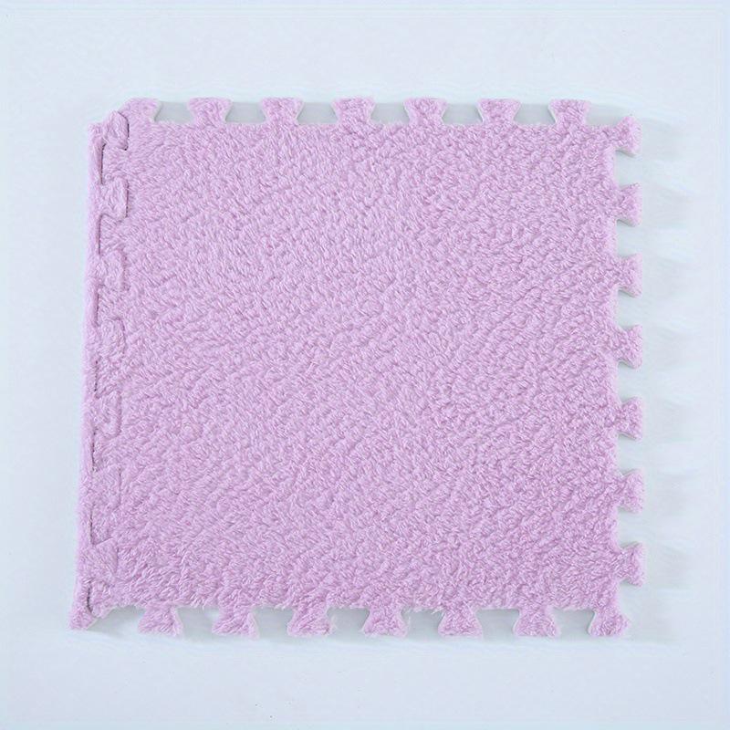 Cross-Border Splicing Foam Baby Crawling Mat - Plush, Dirt-Resistant, Cuttable Carpet for Living Room or Bedroom