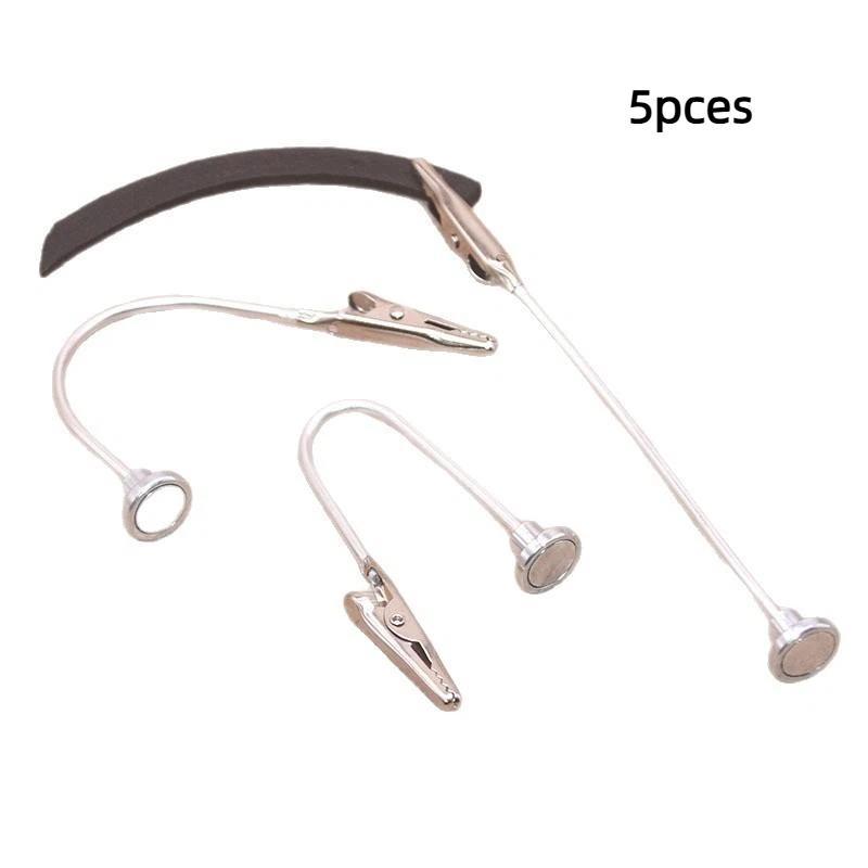 5/10Pcs Durable Strong Magnetic Support Frame Stainless Steel Mosquito Coil Bracket Multi-function Ash Tray Base Incense Clip
