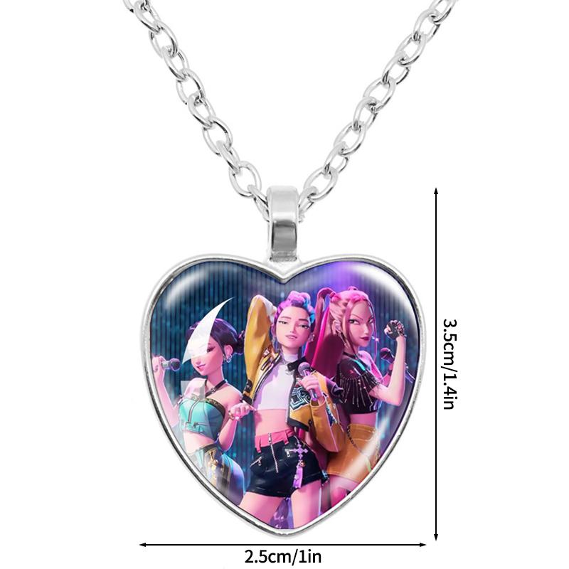 K-pop Демон HHunte Браслет Huntrix Ожерелье Браслет Аниме Охотник Подвески Подвески Принадлежности для вечеринок Подарок для фанатов