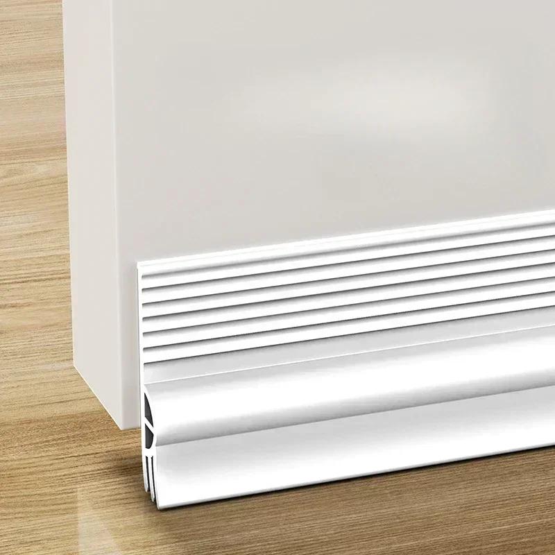 2025 Door Bottom Sealing Strip Windproof Dust Stopper Guard Rain Weatherstrip Noise Reduction Insulator Sealer Home Hardware