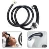 Black Shower Head & Hose Easy Installation Anti-corrosion