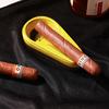 1PC European style ceramic cigar ashtray high-end creative personality portable home office ashtray accessories cigar rack single ashtray
