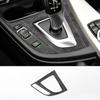 Для BMW 3 4 серии F30 F34 F32 F33 F36 Изготовлены из алькантары Автомобильная панель переключения передач Накладка Наклейки Аксессуары для интерьера