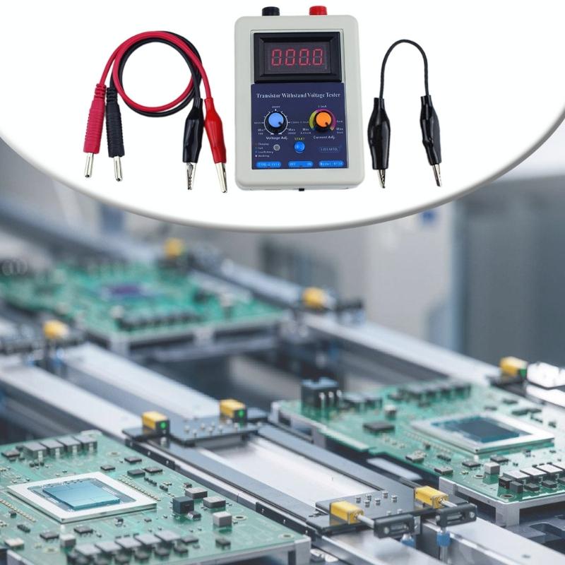 0-3800В Измеритель IGBT Транзисторы Тестер выдерживаемого напряжения Диод МОП Триод Варисторы Транзисторы Инструмент для тестирования выдерживаемого напряжения