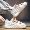 Новые белые кроссовки, мужские дышащие прогулочные туфли, мужские летние повседневные спортивные кроссовки, мужские баскетбольные кроссовки на платформе, 2023
