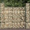 Day and Night - Day and Night Gabion Wall with Galvanized Steel Cover 600x50x200 Cm