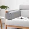 Couch Arm Rest Pillow Lightweight Linen Armrest Cushion High Density Foam for Armchair Bed