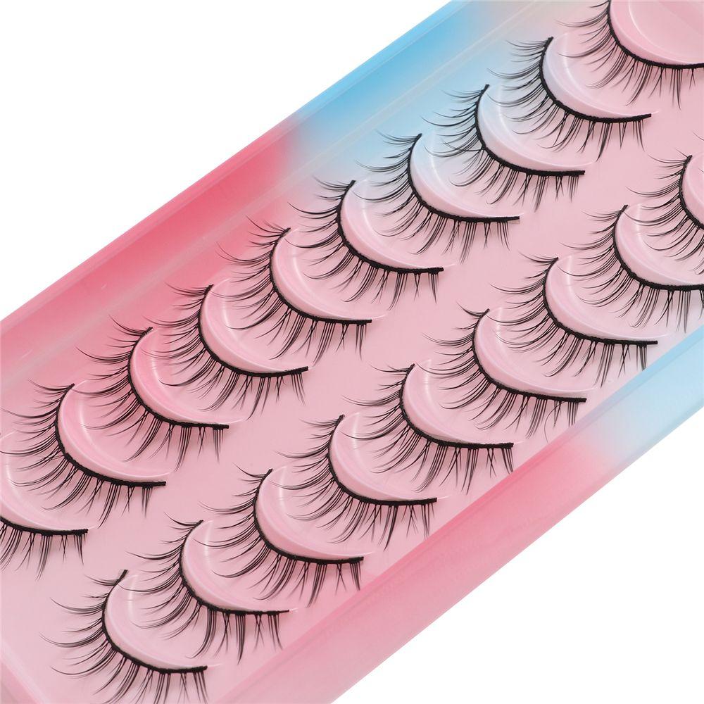 Fluffy Dramatic Fairy Clusters Fake Eyelashes Manga Lashes Anime Lashes Mink Lashes Cosplay Lashes