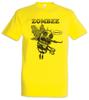 Футболка Zombee Ходячий Веселый Пчела Зомби Зомби Мертвые