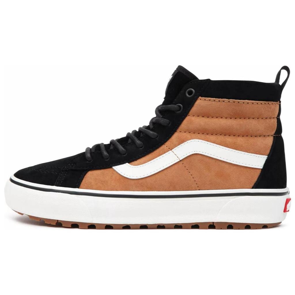 Vans Sk8 Mte-1 Trendy Casual High-Top Skate Shoes Unisex Sneakers Black Brown VN0A5HZY5BJ