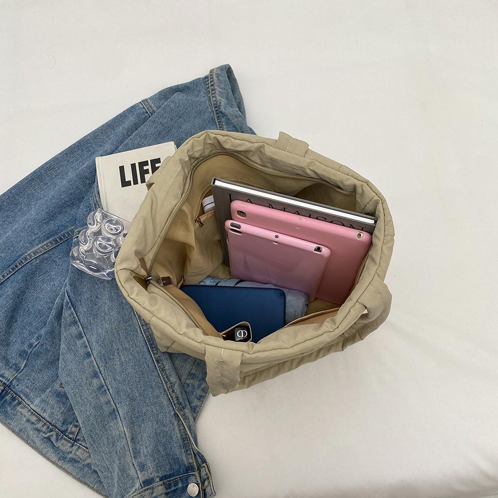 Сумки женские зимние сумки на плечо с хлопковой подкладкой однотонные большие сумки подмышками женские стеганые сумки для поездок на работу сумка-тоут