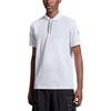 Moncler SS24 Вязаный воротник Логотип Короткий рукав Рубашка-поло Мужская Поло Оптически-белый J10918A0000289A16002