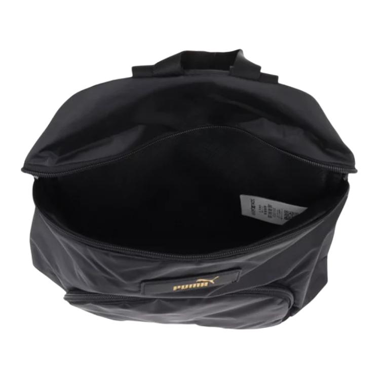 New PUMA Recycled Polyester Backpack Unisex Black 090645_01