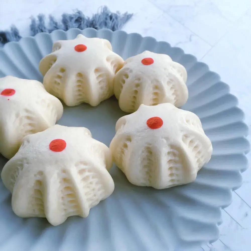 Decoration Baking Clip Pastry Clip Flower Pliers Walnut Clip Mold Tool Bread Dessert Crisp Stainless Steel