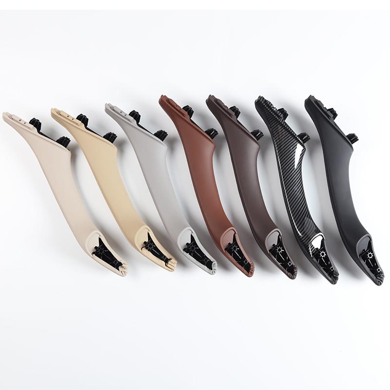 Внутренняя ручка двери для BMW 5 серии Салон Левая Правая ручка двери пассажира Кожа F10 F11 F18 520i 523i 525i 528i 535i