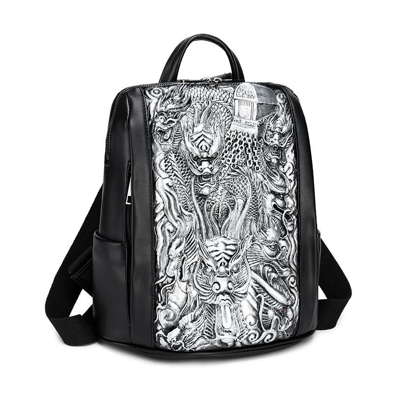 Jierotyx Водонепроницаемый рюкзак для девочек-подростков, готический рюкзак в стиле стимпанк, сумка через плечо, черный модный дорожный рюкзак на Хэллоуин