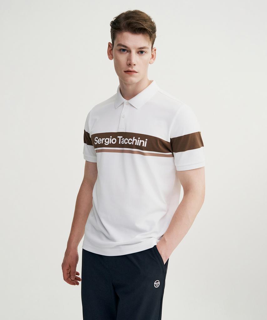 Мужская футболка-поло с коротким рукавом SERGIO TACCHINI M Goat Damarindo