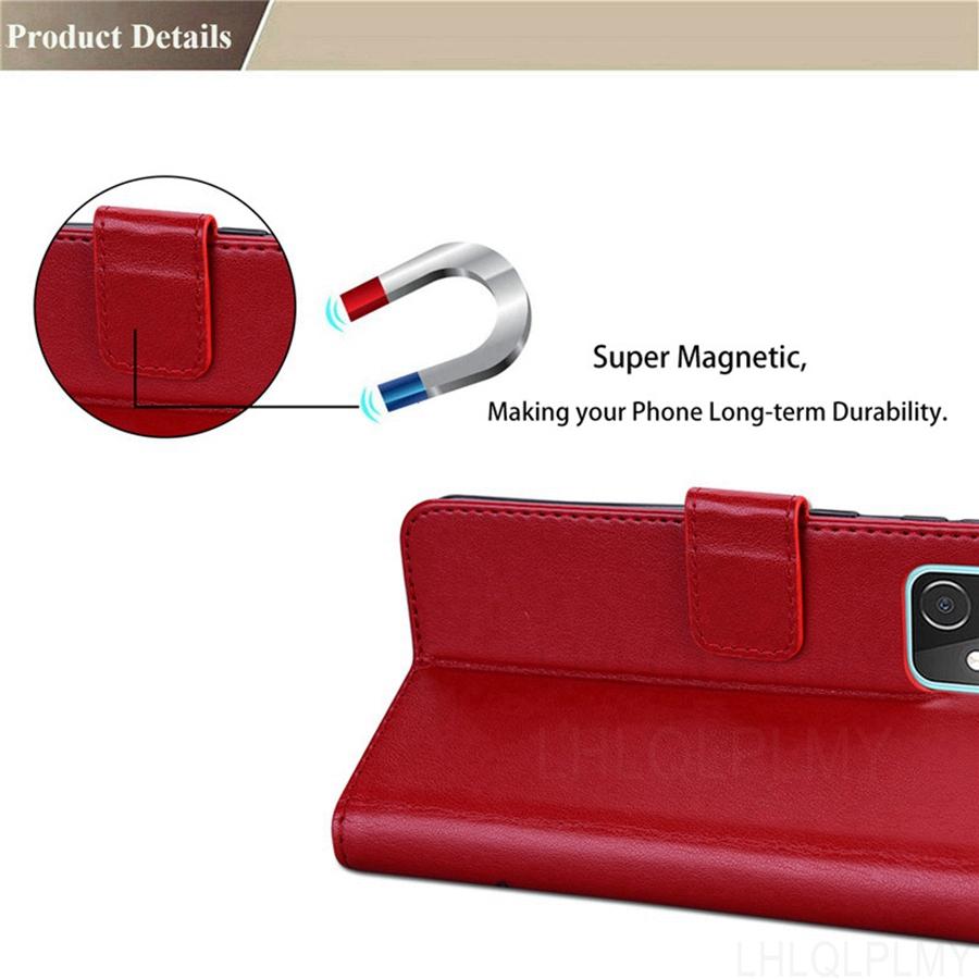 Кожаный чехол-книжка для Samsung Galaxy A03 A01 A10 A30S A50 A40 A70 M31 M21 A31 A41 A51 A71 A21S M51 A12 M12 M22 M32 Обложка