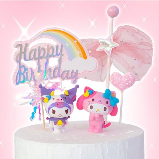 Magic Wand Cake Topper Set Birthday Party Decoration Figure, Popular Toys In Korea