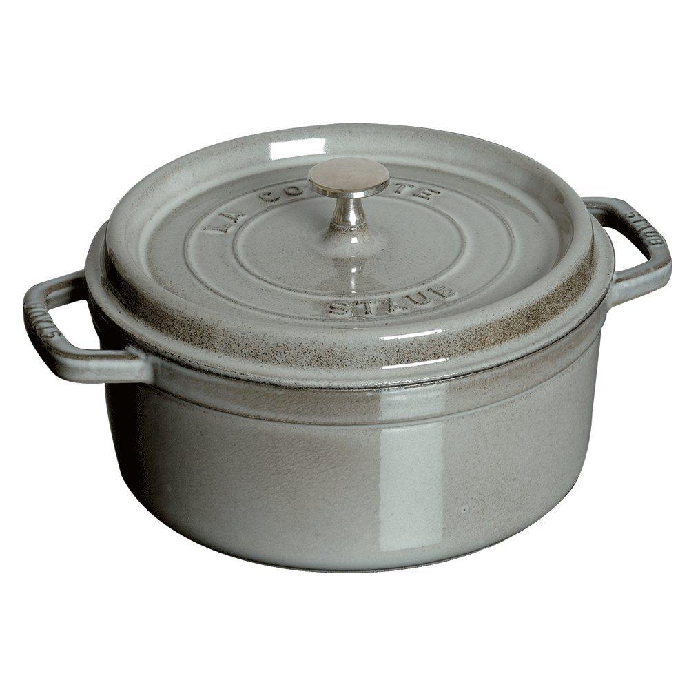 Staub Чугунная круглая кокотница Кварта 1102618 5,5-кв 5,5