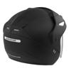 KOMINE Мотоциклетный матовый черный шлем-джет размера XL с УФ-защитным щитком, высокопрочной АБС-оболочкой, Era-II HK-1651